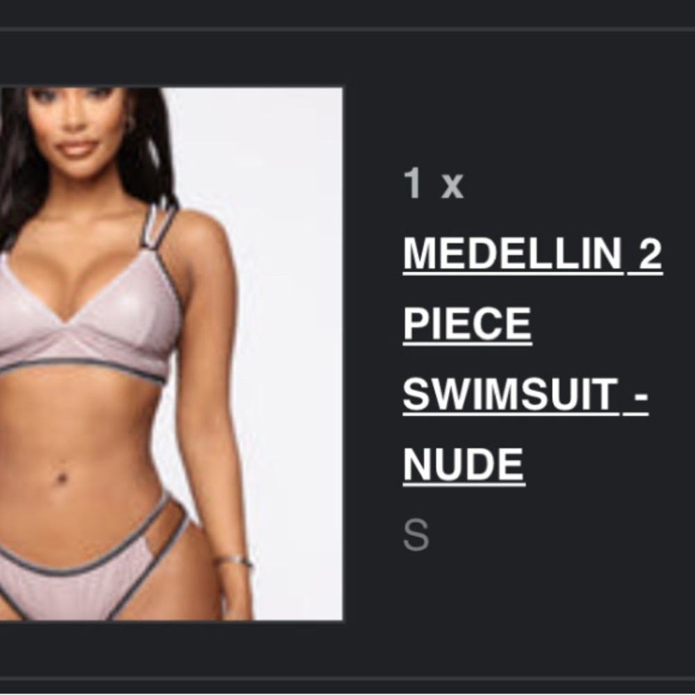 Medellin 2 Piece Swimsuit - Nude